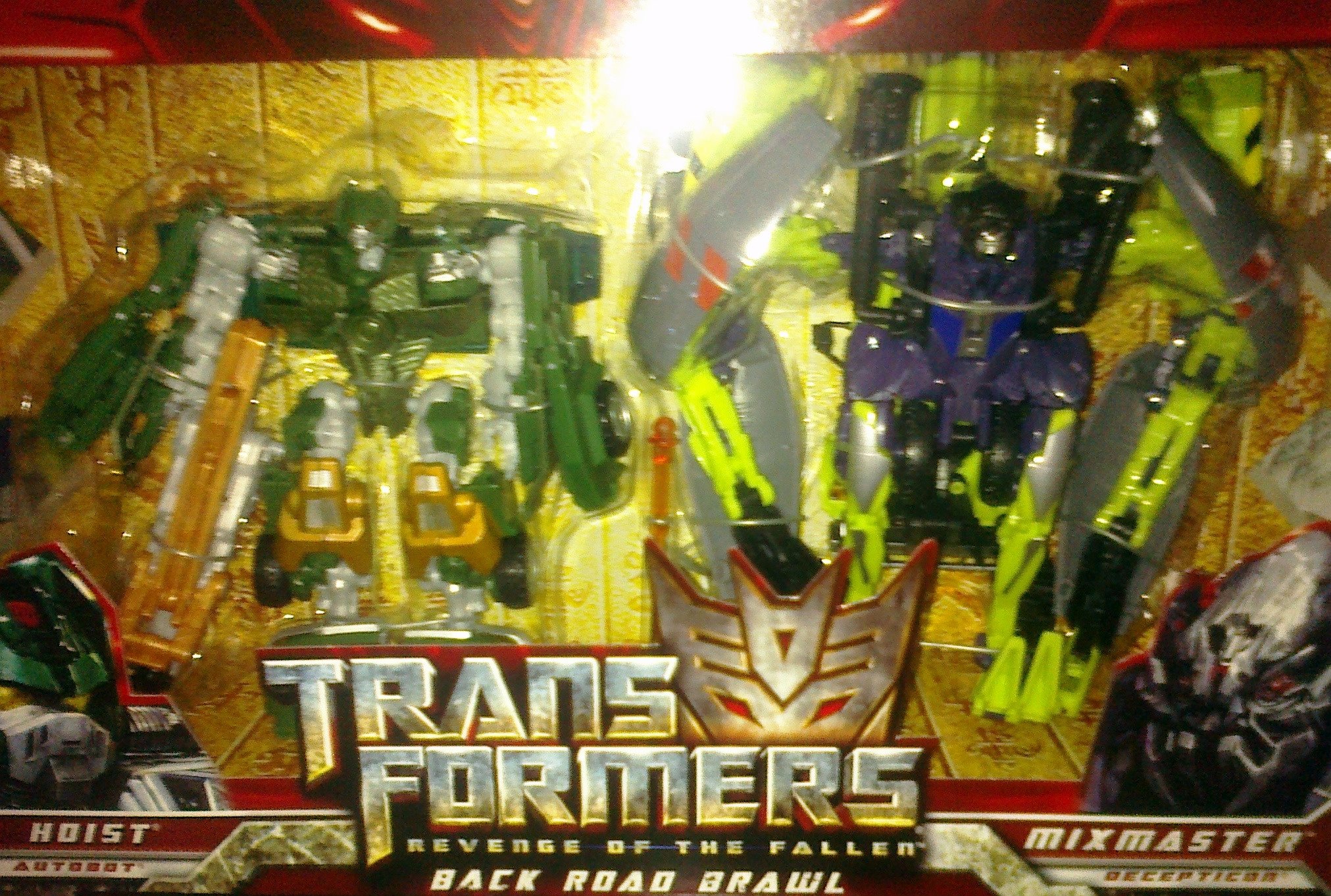 Transformers Revenge of the Fallen Back Road Brawl Hoist/Mixmaster